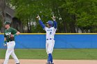 Baseball vs Babson  Wheaton College Baseball vs Babson during NEWMAC Championship Tournament. - (Photo by Keith Nordstrom) : Wheaton, baseball, NEWMAC